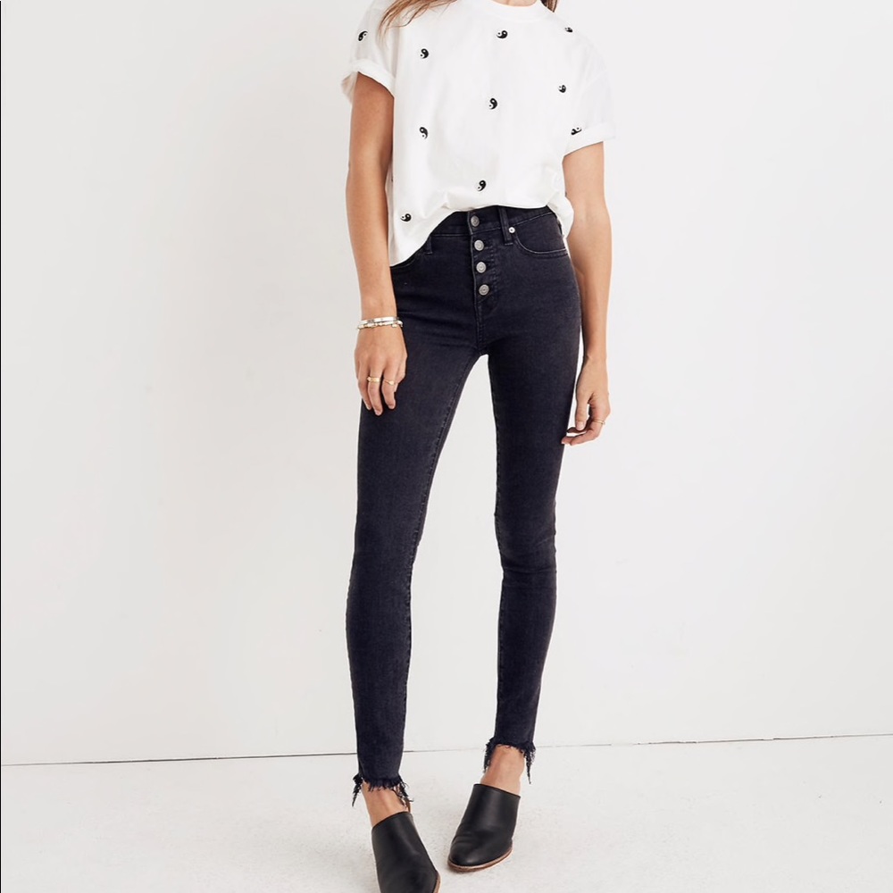 Madewell 9” Mid-Rise Skinny Jeans